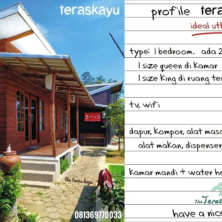 The Teras Kayu - Family Guest House In Ciwidey